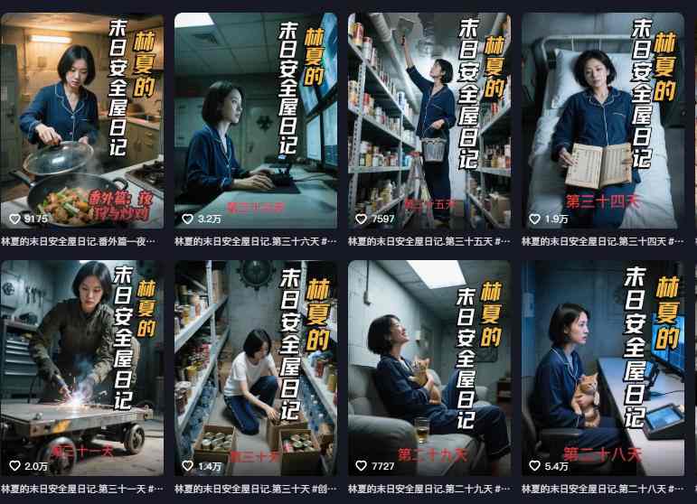 十个作品涨粉近20W！用AI制作末日安全日记连载，日入4位数，评论区爆肝求更新(附详细步骤)-愛營銷俱樂部