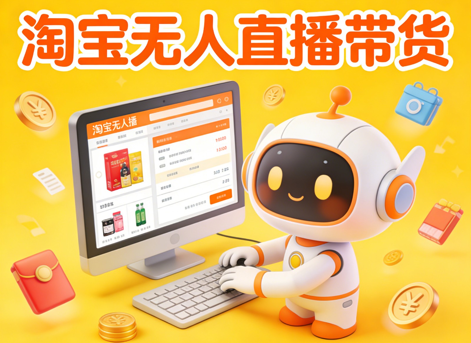淘宝无人直播带货，24小时自动卖货，月佣金1W+，不违规不封号，不用露脸-愛營銷俱樂部