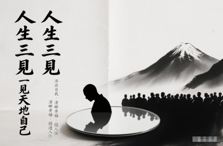 人生三见一见天地见众生见自己，活出自我拥有清晰幸福人生，搞透人性-愛營銷俱樂部