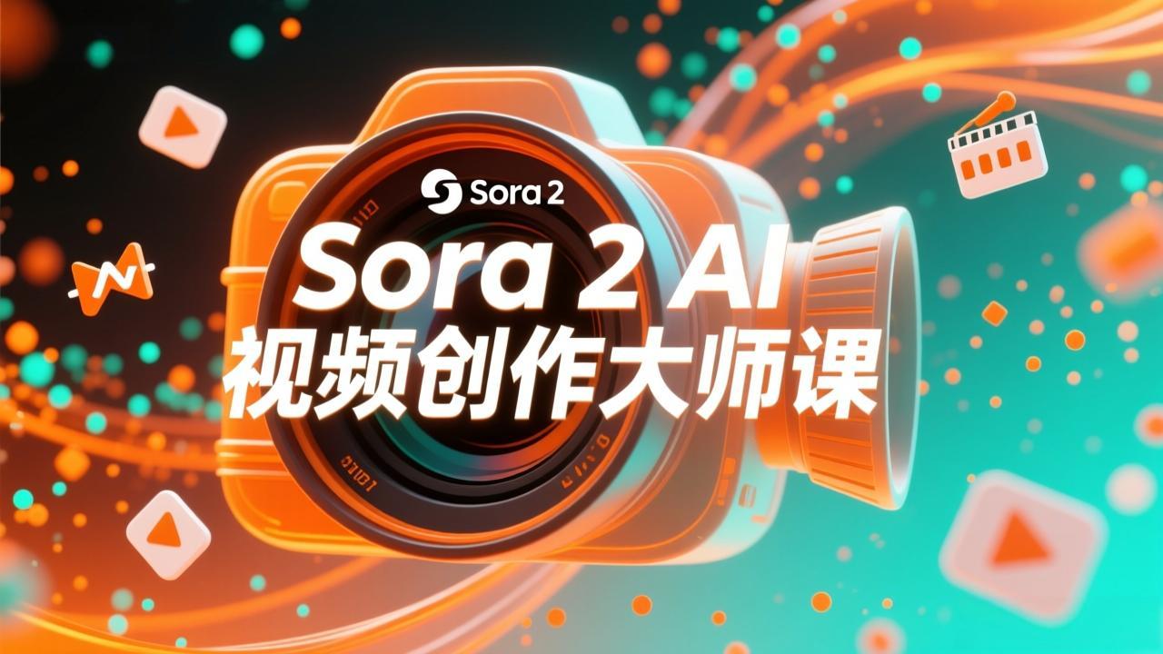 如何利用Sora 2创建流行AI人工智能视频大师班教程：掌握创作全流程，产出百万播放内容-愛營銷俱樂部