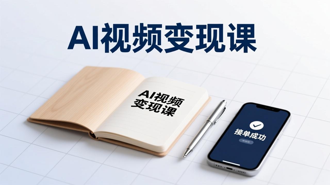 AI视频变现课，学完即可创作短片、接商单，实现副业增收，单项目报价可达千元-愛營銷俱樂部
