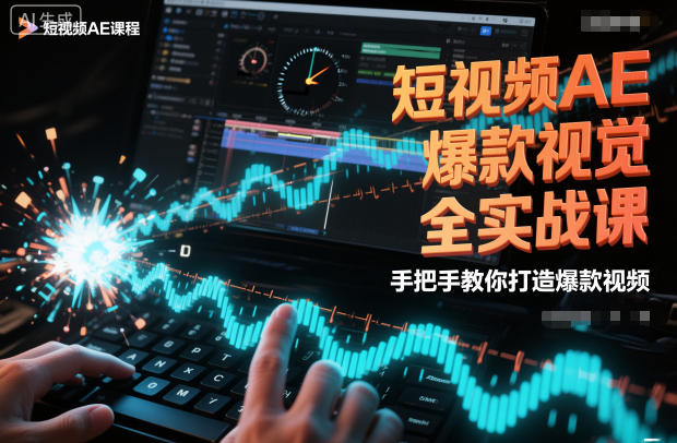 短视频AE爆款视觉全实战课，手把手教你打造爆款视频-愛營銷俱樂部