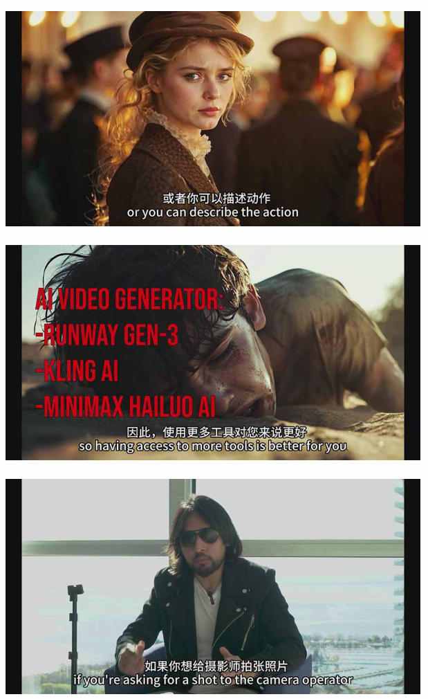 商业AI人工智能电影制作的艺术完整指南教程，从创意到成片，打造盈利级影视项目-愛營銷俱樂部